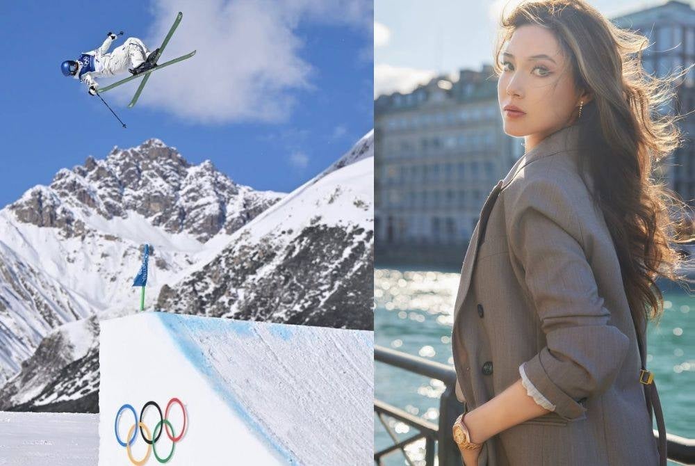 Fearless on the slopes, grounded by the words she grew up with.
