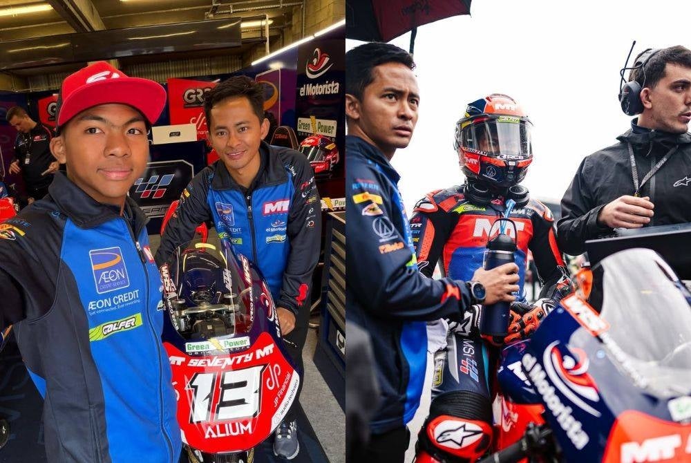 Bintang muda itu menjadikan bekas pelumba MotoGP negara, Zulfahmi Khairuddin sebagai idolanya.