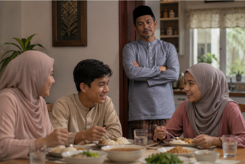 Cara seseorang lelaki dibesarkan juga memainkan peranan besar dalam membentuk cara mereka mengekspresikan kasih sayang apabila berkeluarga.