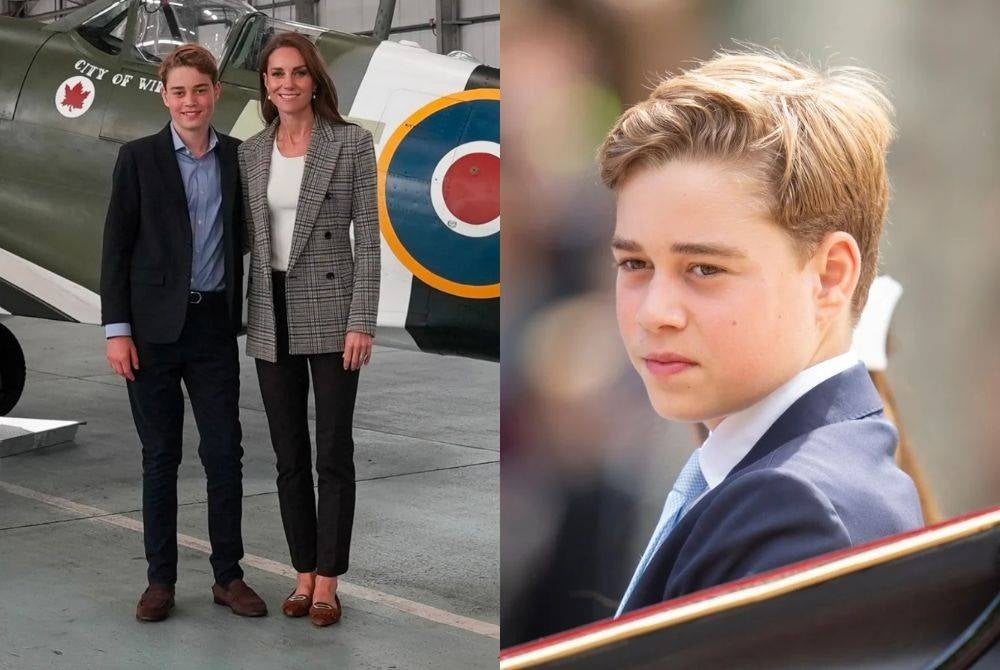 Prince George's latest public appearance has many royal watchers saying the same thing — he's growing up fast. At 12, the young royal is already almost as tall as Princess Kate.