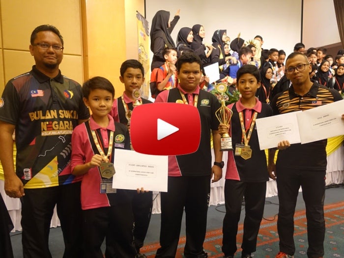 SK Putrajaya Presint 11 (1) johan International Junior Chem E-Car 2019