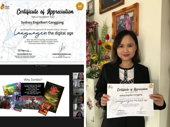 Cikgu Sydney sebagai wakil tunggal Malaysia ke persidangan antarabangsa GSC. Rezeki guru KV Keningau