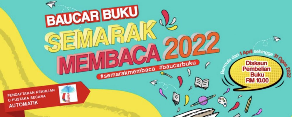 Seramai 190000 penerima bakal mendapat diskaun pembelian buku sebanyak RM10 setiap seorang melalui program penebusan Baucar Buku Semarak Membaca bbsm 2022 yang dilancarkan, baru-baru ini.