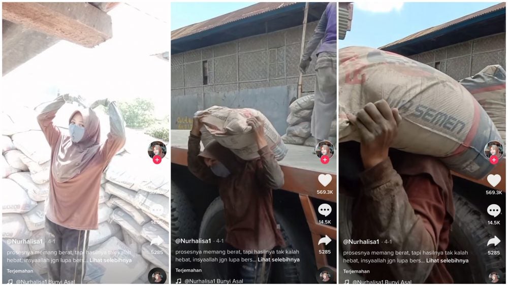 Video Pelajar jadi buruh simen sejak sekolah rendah bantu ibu bapa cari rezeki