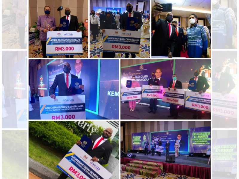 "Tanpa mereka, mana mungkin saya dinobatkan sebagai penerima Guru Cemerlang Pendidikan Khas"- Cikgu Kumaresan