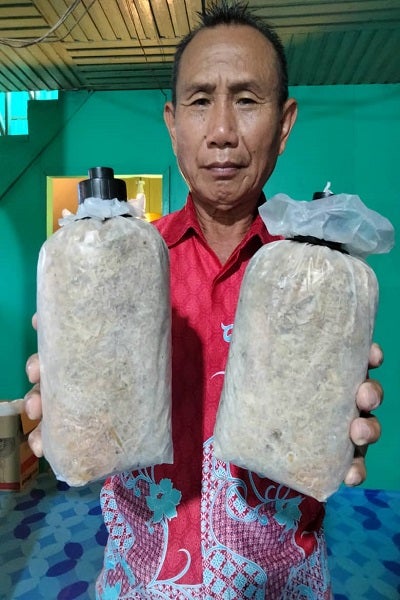 Kejayaan peserta hasil 300 bongkah cendawan buat ramai kagum