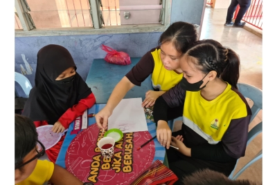 Program tersebut menarik hampir 150 murid Tahun Dua sekolah terbabit.