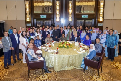 Majlis sumbangan bernilai RM15 juta FWD Takaful Berhad kepada UUM yang berlangsung di di Intercontinental Hotel Kuala Lumpur, baru-baru ini.