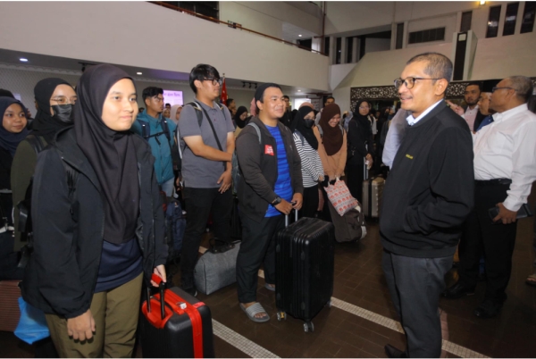 Mohd Roslan ketika Program Jom Balik Raya UPM@WAZAN 2023 baru-baru ini.