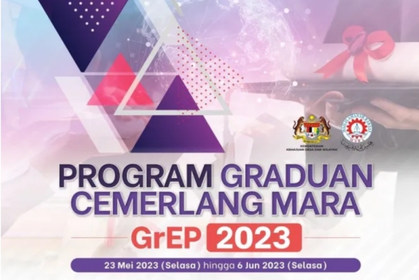Calon yang ingin mengisi permohonan GreP 2023, boleh layari laman sesawang https://educationloan.mara.gov.my/v4/sa/#/Login 