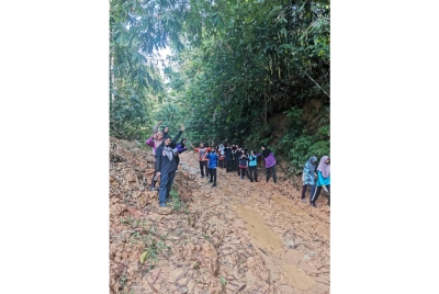 Antara aktiviti yang menguji ketahanan mental dan fizikal pelajar.