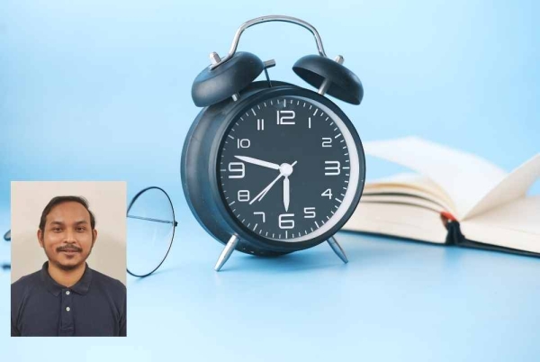 Pengurusan masa teratur dapat menghasilkan kerja yang berkualiti. Gambar kecil: Muhammad Ibrahim 