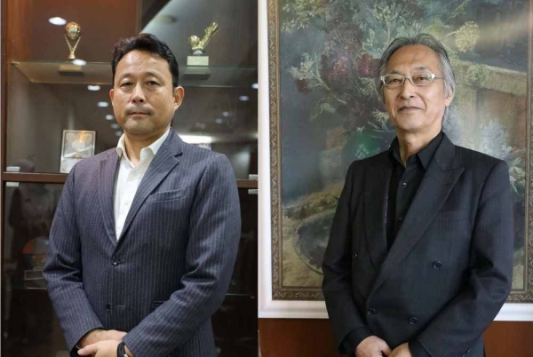 Dari kiri: Takano dan Kitae.