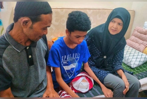 Mohamed So'od dan Zanariah reda dengan ujian dan keadaan dihadapi anak bongsunya.