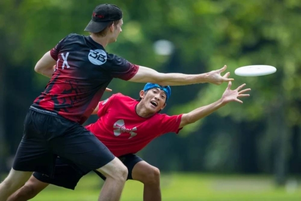 Sukan Frisbee boleh dimainkan secara berpasukan iaitu campur lelaki dan perempuan atau perempuan sahaja dan lelaki sahaja. 
