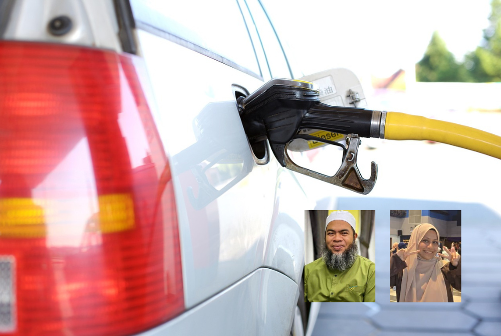 Gambar hiasan. Kotak kecil Nur Amirah Adibah (kanan) dan Jaharudin (kiri).