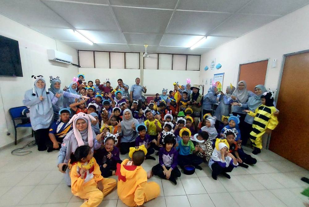 Seramai 84 murid PPKI SK Jalan Semenyih 2 terlibat dengan program ini.