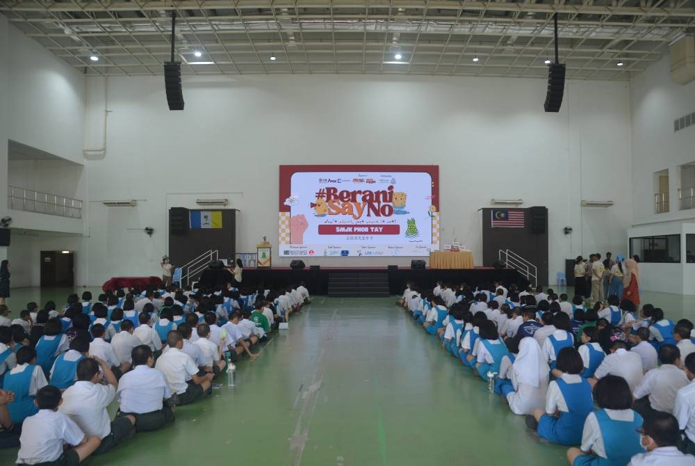 Kempen Anti Buli #BeraniSayNo bermatlamat memperkukuh kefahaman pelajar terhadap isu buli, selain membina keberanian golongan 'bystander' untuk menjadi 'upstander'.