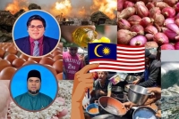 Malaysia pernah menghadapi gangguan bekalan makanan beberapa tahun kebelakangan ini. Namun, jika sistem sekuriti atau keterjaminan makanan negara masih terus lemah atau diabaikan, adakah kita bersedia untuk menghadapi senario menakutkan ini menjelang 2026, di mana hidup tanpa makanan mungkin bukan lagi sekadar imaginasi, tetapi ancaman sebenar. Gambar kecil: Muhamad Adhwa' Rafid dan Dr Jaharudin