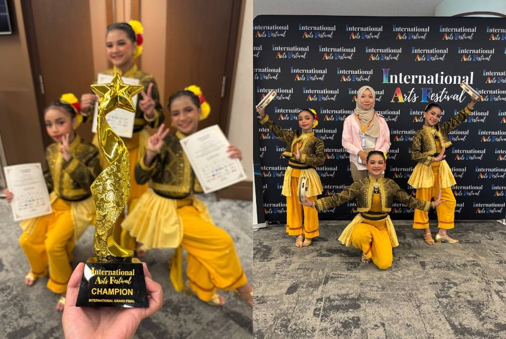 Lebih manis, kejayaan berkenaan dicapai hasil persembahan tiga murid Tahun Lima SK Seksyen 13 iaitu Sofea Zahra, Aleesya Safiya dan Nur Amani Qashrina, sekali gus membuktikan bakat anak Malaysia mampu bersaing di peringkat dunia.