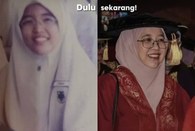 Dalam perkongsiannya, beliau membuktikan bahawa dirinya berjaya bergelar pensyarah, meskipun bukan produk MRSM atau SBP.