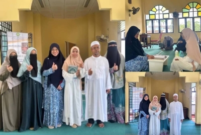 Semoga kejayaannya menginspirasi rakan pelajar untuk tidak berputus asa dalam hafazan.