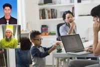 Pakar psikologi keluarga menjelaskan bahawa pendidikan sahsiah memerlukan kehadiran dan pengawasan berterusan, namun aspek itu gagal dipenuhi apabila ibu bapa sibuk mencari rezeki. Gambar kecil: Muhammad Zul Aizad dan Dr Jaharudin 