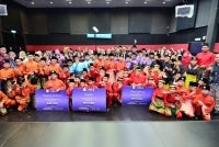 Sembilan sekolah menyertai Pertandingan Nasyid Sekolah Rendah sempena Karangkraf Ramadan Bookfest di Studio F Karangkraf pada Khamis. FOTO: ASRIL ASWANDI MOHD SYUKUR