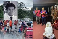 Pelajar Tingkatan Dua ditemukan lemas selepas mandi bersama dua lagi rakannya di Sungai Kampung Rabbana, Kuala Long pada Khamis. Foto: JBPM
