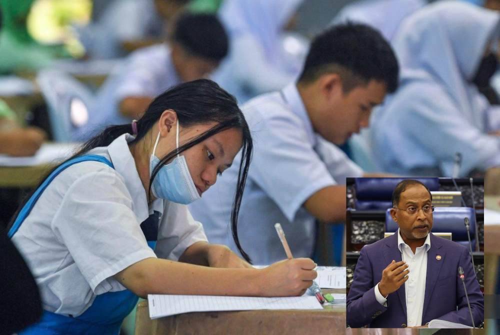 Pihak sekolah antarabangsa, sekolah agama dan sekolah menengah persendirian Cina telah menyediakan laluan peperiksaan SPM untuk pelajar yang ingin menyambung pengajian di IPTA. Gambar kecil: Zambry.