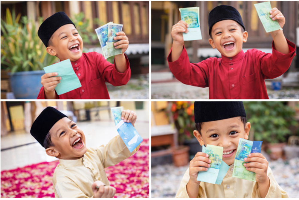 Setiap sampul duit raya boleh menjadi langkah pertama membina kemahiran kewangan yang berguna sepanjang hayat. (Gambar hiasan)