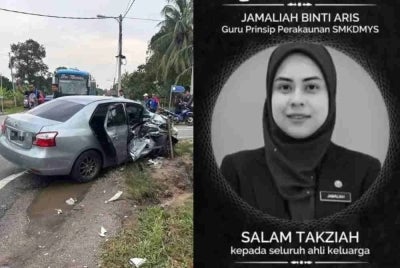 Akibat kemalangan tersebut, mangsa mengalami kecederaan parah dan disahkan meninggal dunia ketika mendapat rawatan di Hospital Pontian. 