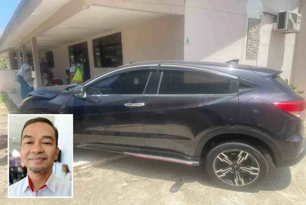Mangsa kedua insiden dirempuh kereta yang dipercayai dipandu seorang guru di hadapan surau SMK Tanjong Mas dijangka menjalani satu lagi pembedahan. Gambar kecil: Dr Mohd Azman 