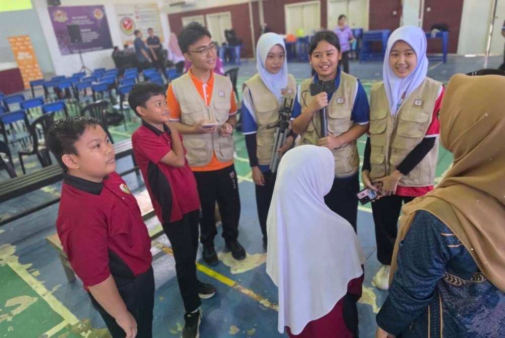 Kumpulan peserta dilihat aktif berkongsi idea dan pandangan sepanjang aktiviti dijalankan. 