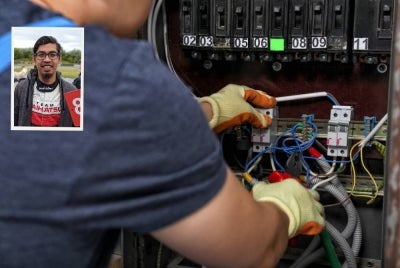 Sebuah industri tidak boleh bergerak hanya dengan teori semata-mata tanpa tenaga teknikal yang mampu merealisasikan idea kepada produk sebenar. Gambar kecil: Dr Aid Fawzal. Foto: Canva