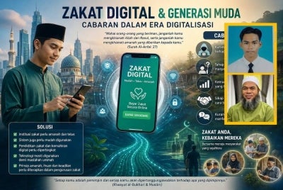 Zakat digital mampu meningkatkan kutipan dan membantu lebih ramai asnaf. Hal ini selari dengan tuntutan Islam yang menekankan nilai amanah dan keadilan dalam setiap urusan. Gambar kecil: Mohammad Amirul Hakim (atas) dan Dr Jaharudin (bawah)