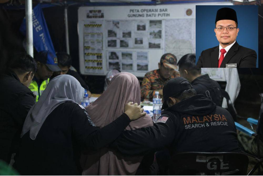 Tiga kisah ini membawa kita kepada satu hakikat yang sama. Apabila seorang pendaki atau pelari hutan tidak pulang, yang hilang bukan sekadar seorang individu dalam belantara sebaliknya ketenangan seorang ibu, harapan seorang ayah, doa seorang pasangan dan sebahagian daripada jiwa sebuah keluarga. Gambar kecil: Dr Mohd Afifuddin