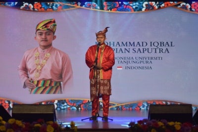 Muhammad Iqbal meraih tempat kedua bagi kategori Alam Melayu dalam PABM 2026 baru-baru ini. 