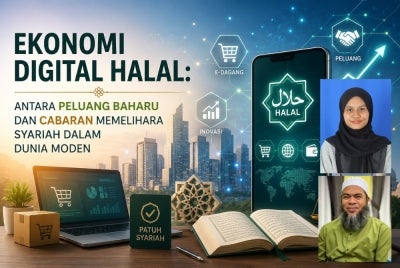 Kehidupan masyarakat moden kini sangat bergantung kepada platform digital yang menjadikan segala urusan lebih mudah dan cepat. Gambar kecil: Fatinnatasha Fazari (atas) dan Dr Jaharudin (bawah) 