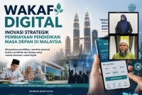Wakaf digital ialah sistem wakaf tunai yang dipermudah melalui teknologi dan platform dalam talian, sekali gus mengubah cara pembiayaan pendidikan dijalankan. Gambar kecil: Nurul Aisyah (atas) dan Dr Jaharudin (bawah) 