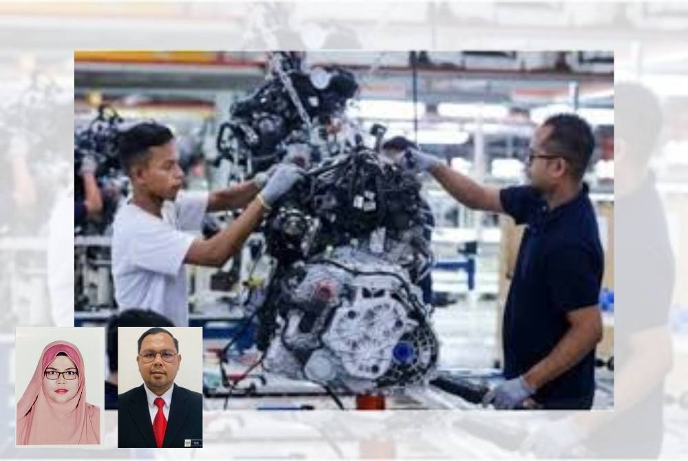 Pengajar TVET pada era kontemporari ini memikul peranan sebagai arkitek modal insan yang menukarkan teori evolusi teknologi masa hadapan kepada struktur kecekapan praktikal pelatih yang relevan dengan kehendak industri. Gambar kecil: Nurul Nisha (kiri) dan Tc Mohd Fozi Hafiz (kanan)