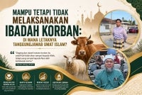 Gambar kecil: Muhammad Aizad (atas) dan Dr Jaharudin (bawah) 