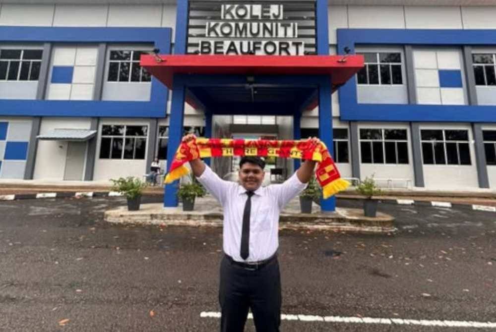 Haikal teruja untuk menimba ilmu kulinari di KKSB, Sabah.