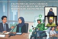  Dalam konteks semasa, ekonomi gig boleh dilihat sebagai salah satu alternatif pekerjaan yang membolehkan individu meneroka pelbagai peluang pekerjaan dan menjana pendapatan secara lebih fleksibel. Gambar kecil: Nur Athiratul Jannah (atas) dan Dr Jaharudin (bawah) 