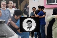 Allahyarham dilaporkan rebah ketika sedang mendengar taklimat jurulatih selepas sesi latihan ragbi dihentikan seketika untuk berehat. Mangsa kemudian dibawa mendapatkan rawatan, namun disahkan meninggal dunia. Gambar kecil: Allahyarham Raiyan Nufael 