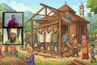 Dengan menghayati semangat Ta’awun ini sebagaimana yang digalakkan oleh Islam, kita akan lebih bersedia menghadapi pelbagai rintangan ekonomi dan dapat mencapai pembangunan yang baik dan ia diberkati ALLAH. Gambar kecil: Muhammad Najmuddin (atas) dan Dr Jaharudin (bawah) 