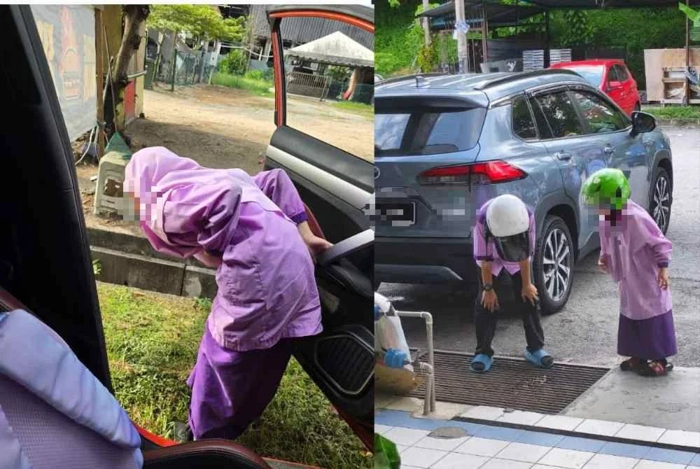 Kebanyakan murid mengalami gejala seperti muntah, pening dan sakit perut.