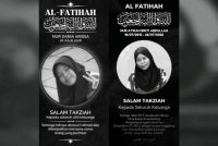 Dua remaja perempuan berusia 16 dan 17 tahun yang menaiki motosikal, disahkan meninggal dunia di tempat kejadian. - Foto Sinar Harian