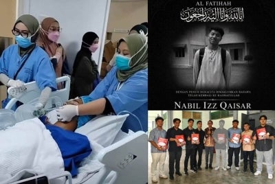 Pengorbanan terakhir Allahyarham Nabil Izz Qaisar menjadi bukti bahawa sebuah pemergian mampu menghidupkan semula sinar dalam kehidupan insan lain. Foto: Media Sosial