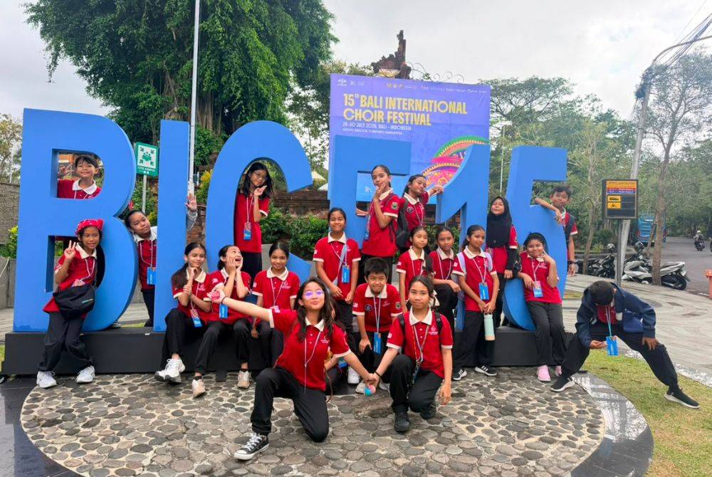 Murid-murid berbakat ini mencipta kenangan di bumi Indonesia.